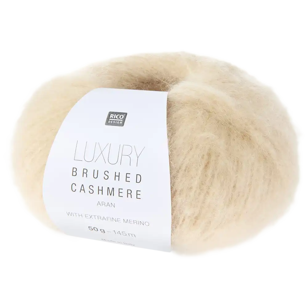 #Farbe_Rico Design Luxury Brushed Cashmere | 002 Natur