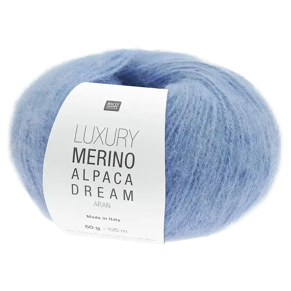#Farbe_Rico Design Luxury Merino Alpaca Dream Aran | 005 Taubenblau