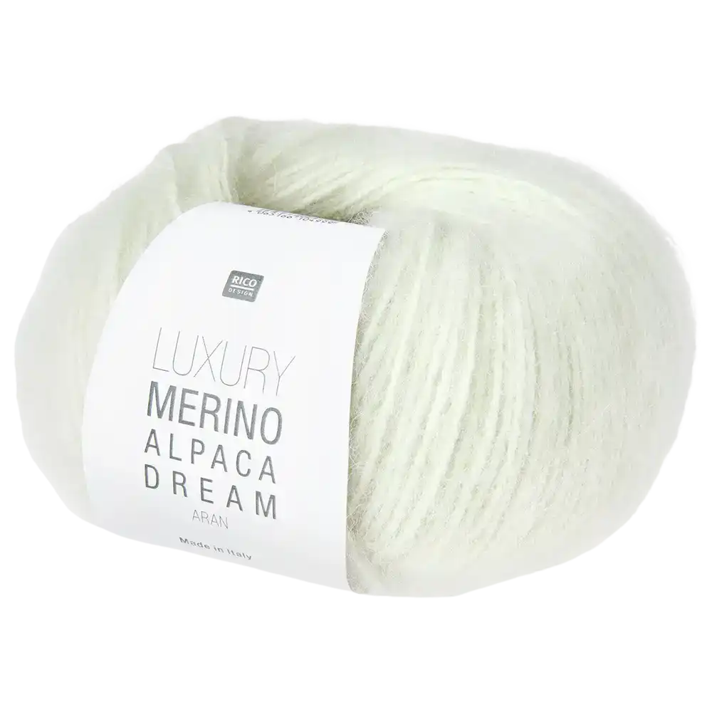 #Farbe_Rico Design Luxury Merino Alpaca Dream Aran | 012 Eisblau
