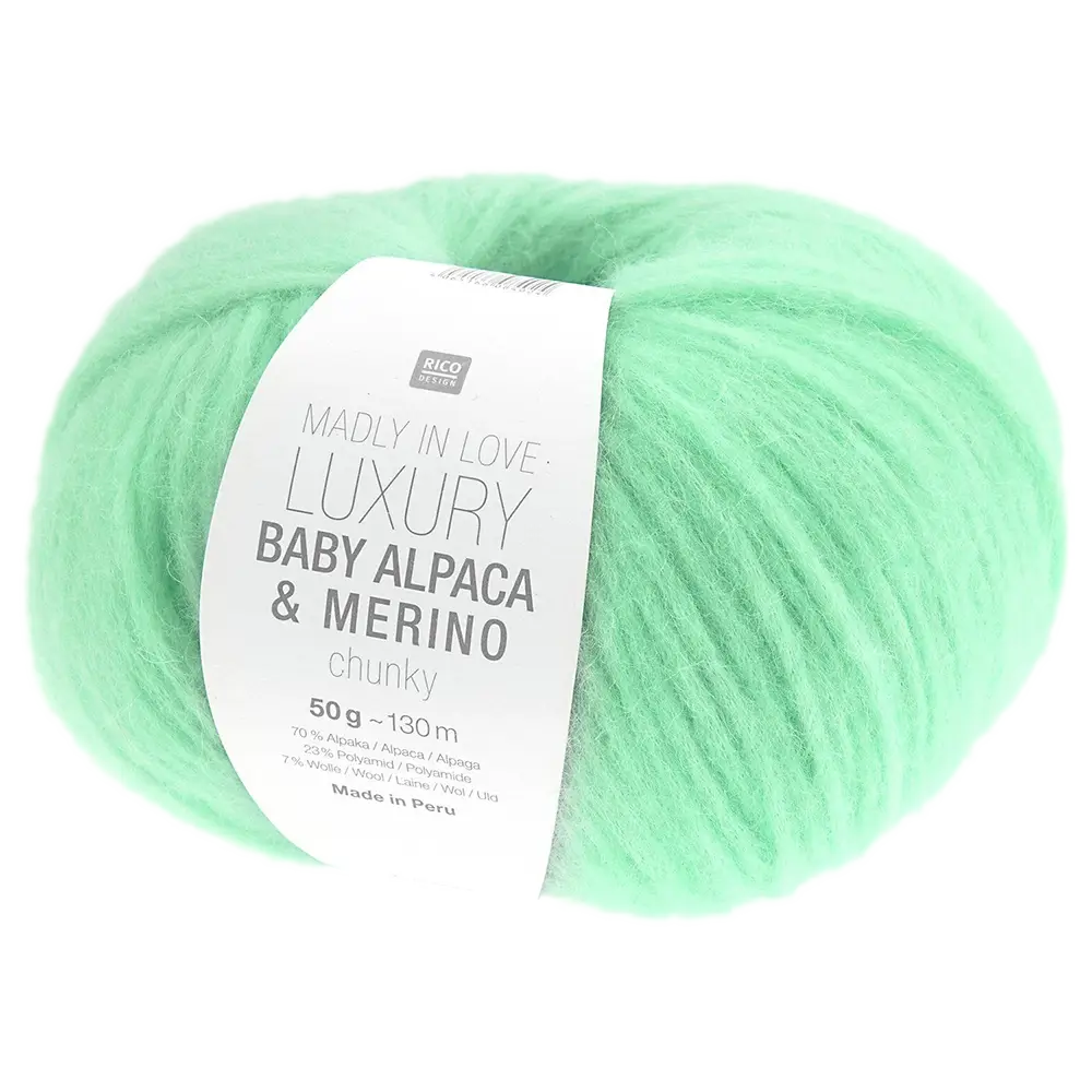 #Farbe_Rico Design Madly in Love Luxury Baby Alpaca & Merino | 012 Smaragd