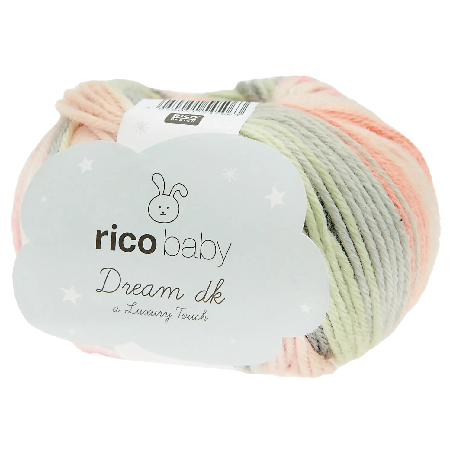 #Farbe_Rico Design Rico Baby Dream | 001 Lachs-Grau