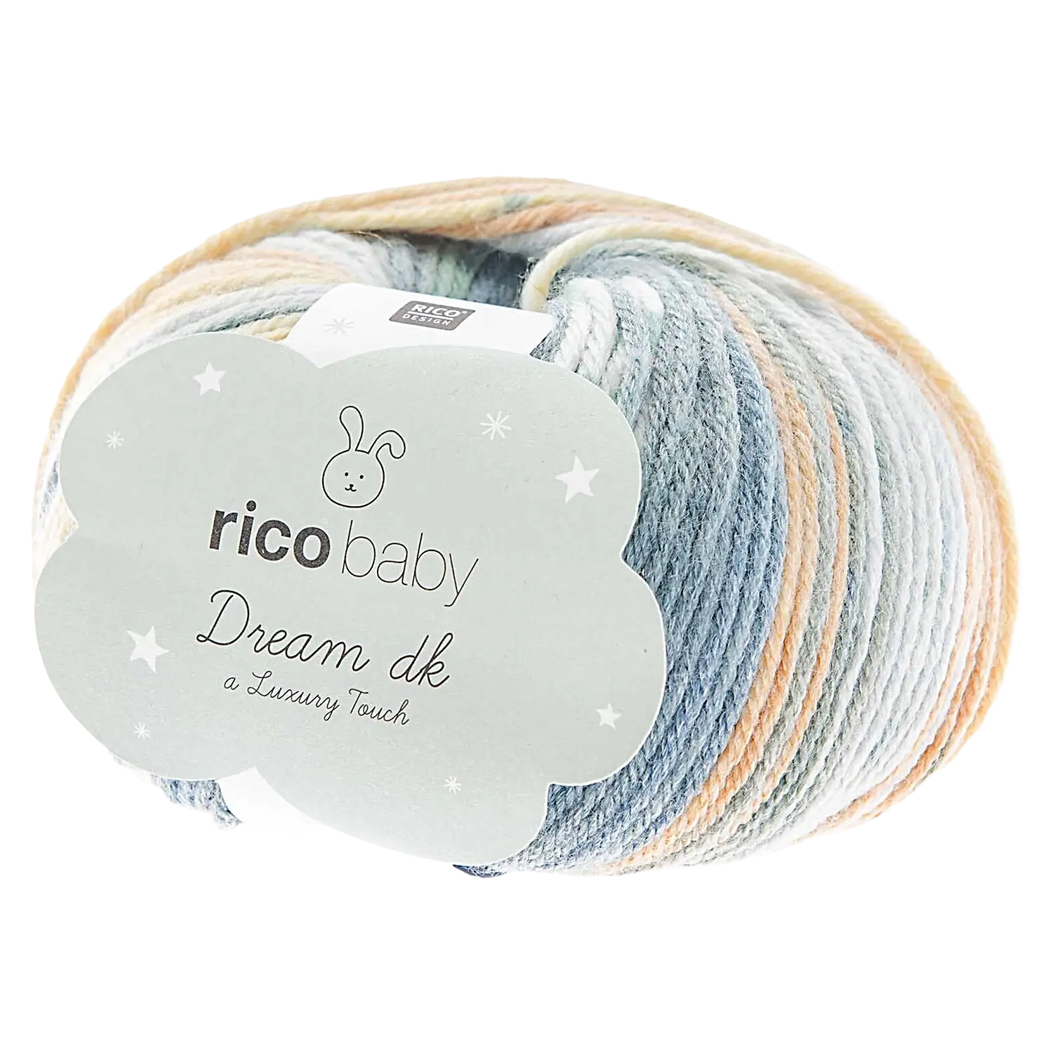#Farbe_Rico Design Rico Baby Dream | 013 Petrol-Gelb