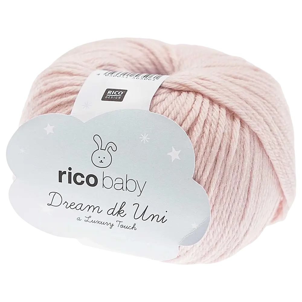 #Farbe_Rico Design Rico Baby Dream Uni | 002 Puder