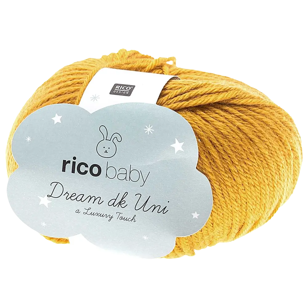 #Farbe_Rico Design Rico Baby Dream Uni | 009 Senf