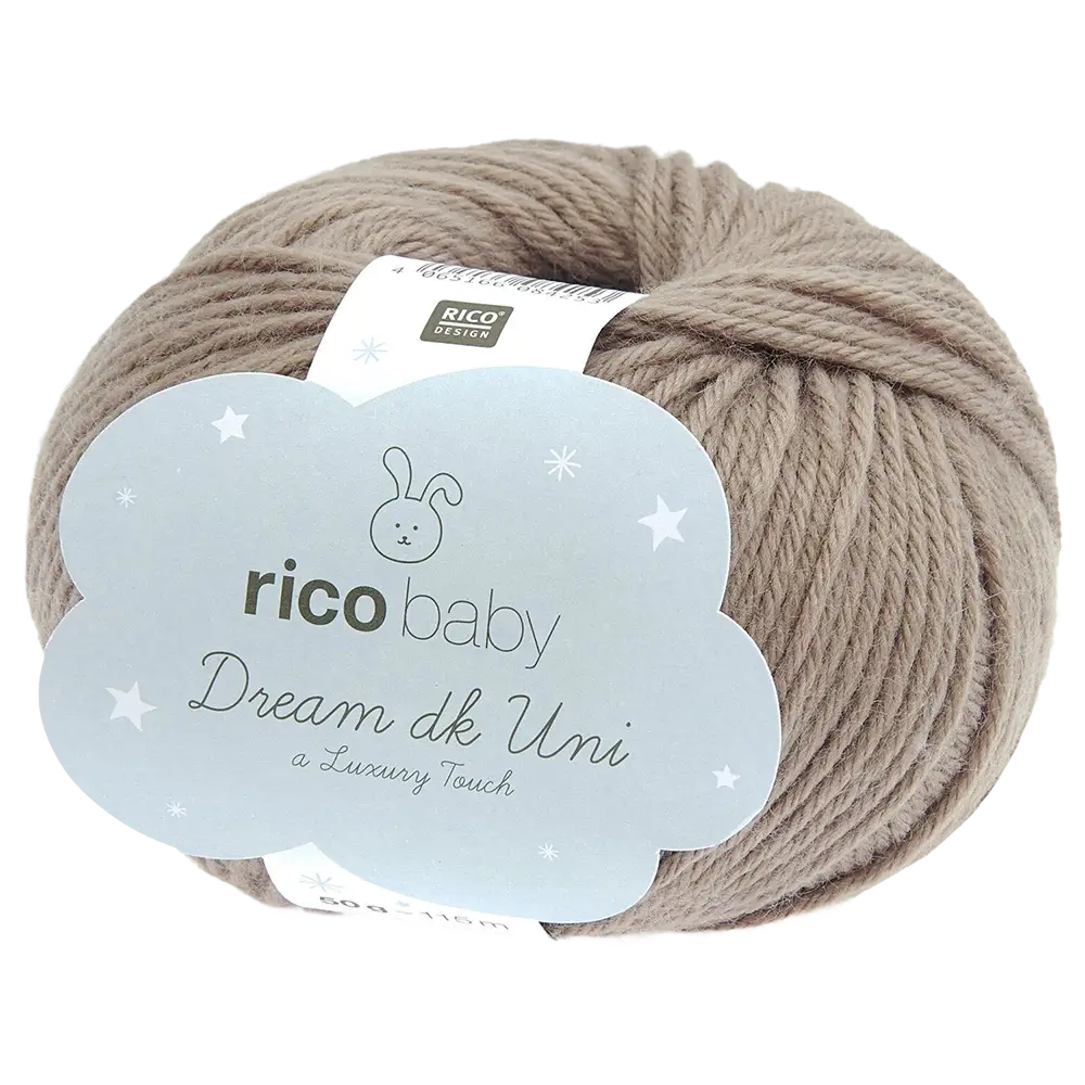 #Farbe_Rico Design Rico Baby Dream Uni | 029 Nougat