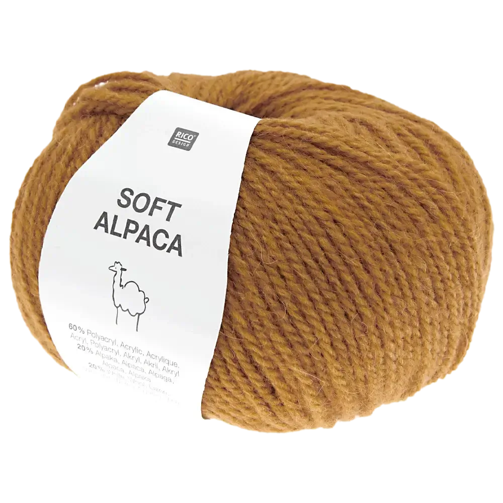 #Farbe_Rico Design Soft Alpaca | 002 Senf