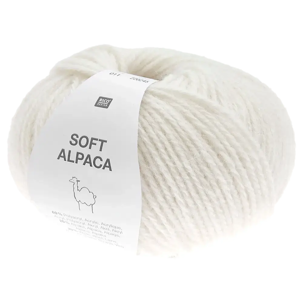 #Farbe_Rico Design Soft Alpaca | 011 Creme