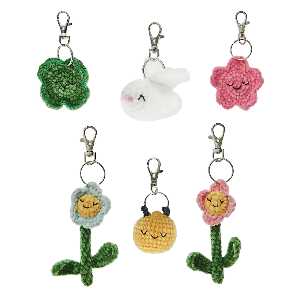 Schlüsselanhänger Chingu Earth (Ricorumi Häkelset)