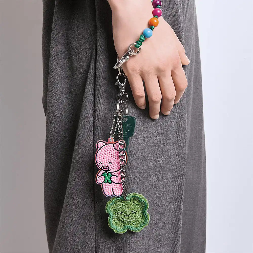 Schlüsselanhänger Chingu Earth (Ricorumi Häkelset)