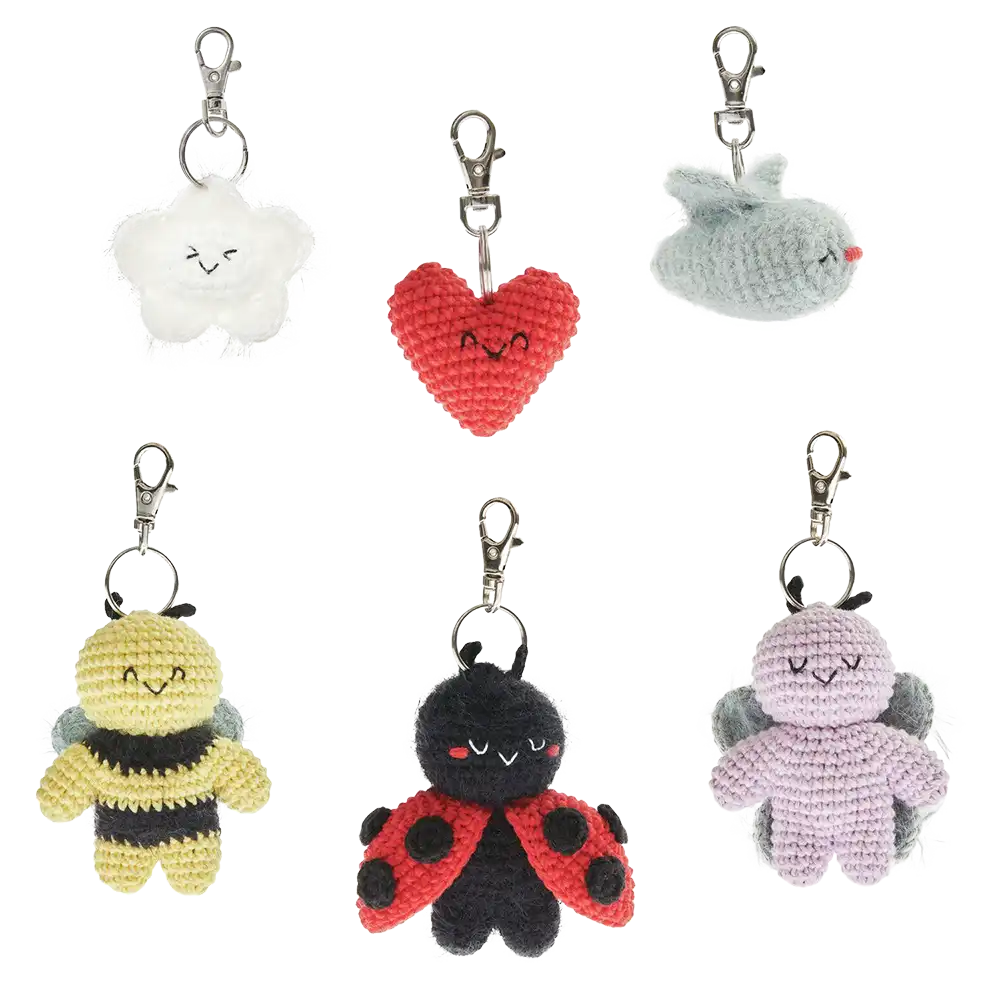 Schlüsselanhänger Chingu Sky (Ricorumi Häkelset)