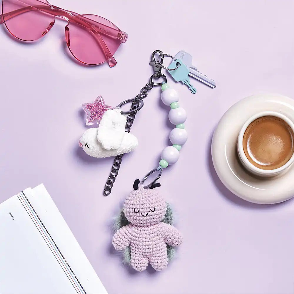 Schlüsselanhänger Chingu Sky (Ricorumi Häkelset)