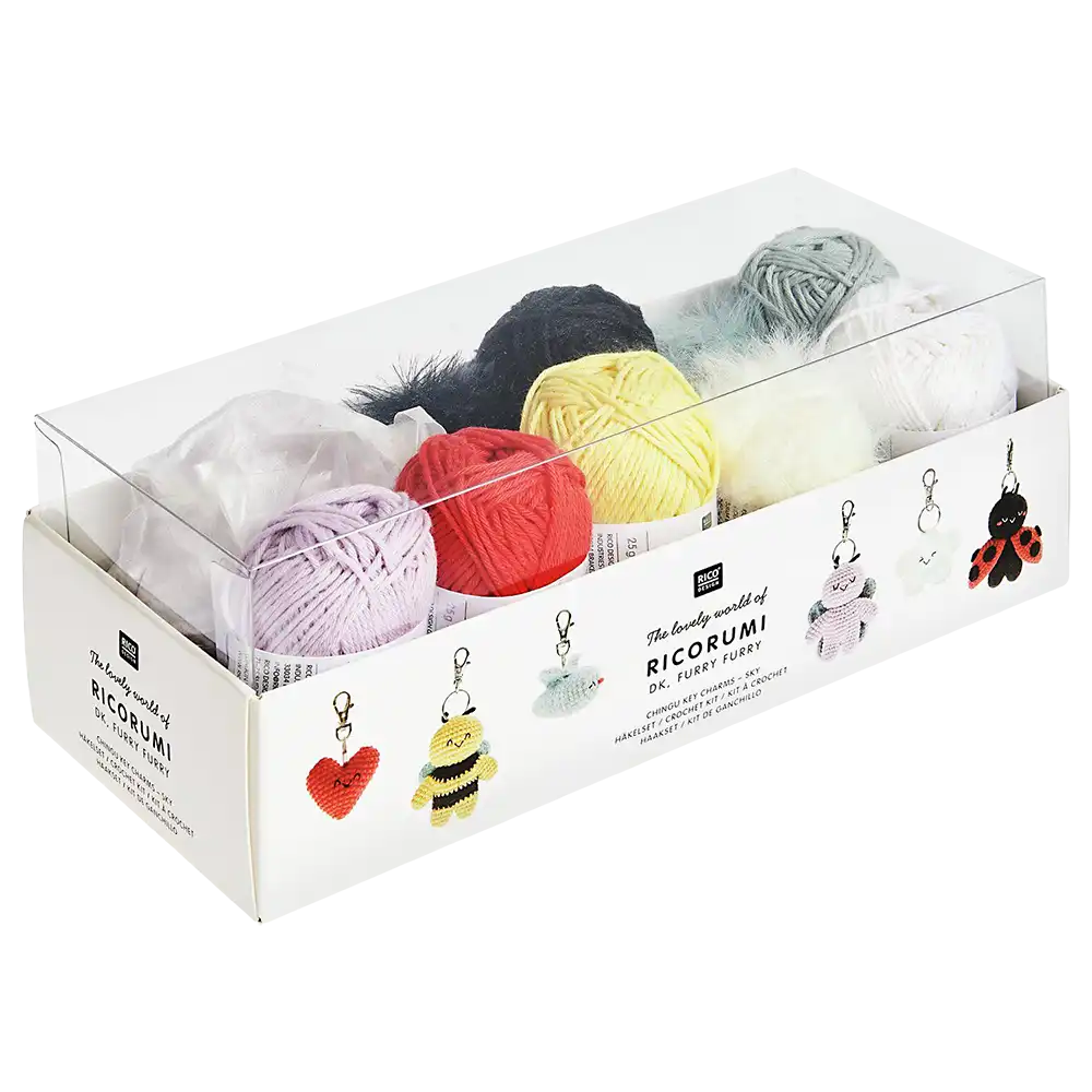 Schlüsselanhänger Chingu Sky (Ricorumi Häkelset)