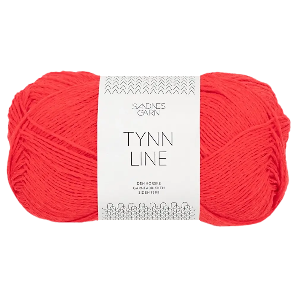 #Farbe_Sandnes Tynn Line | 4108 Flame Scarlet