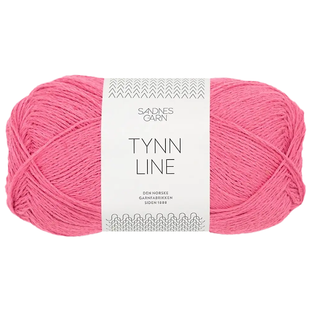 #Farbe_Sandnes Tynn Line | 4315 Bubblegum Pink