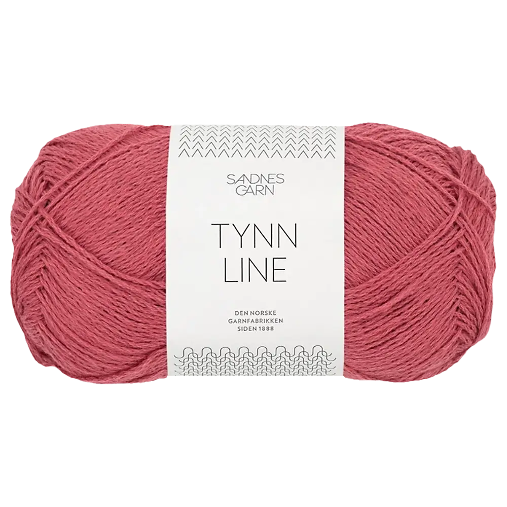 #Farbe_Sandnes Tynn Line | 4335 Rasperry Cram