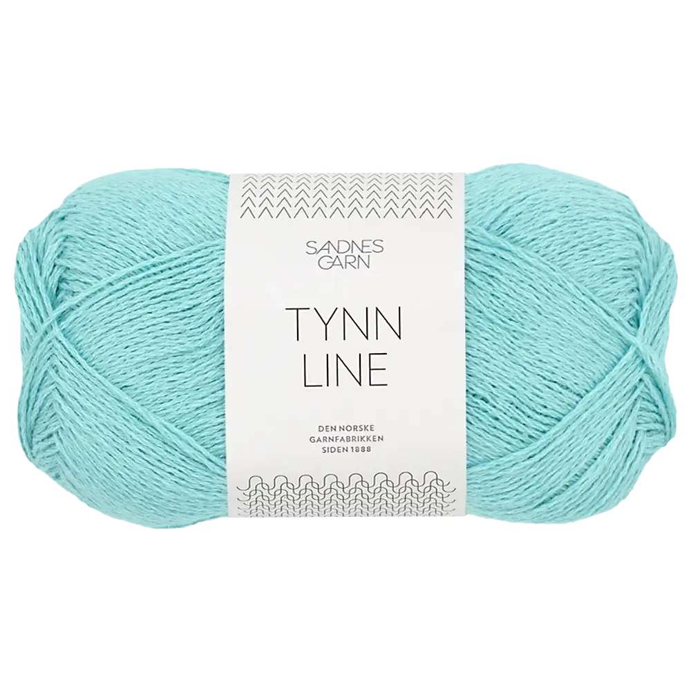 #Farbe_Sandnes Tynn Line | 7213 Bla Türkis