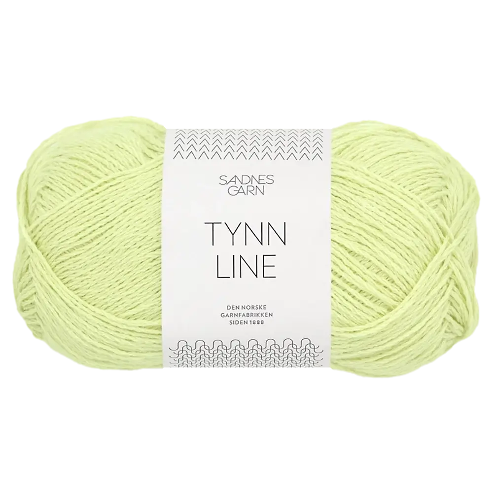 #Farbe_Sandnes Tynn Line | 9312 Bright Lime