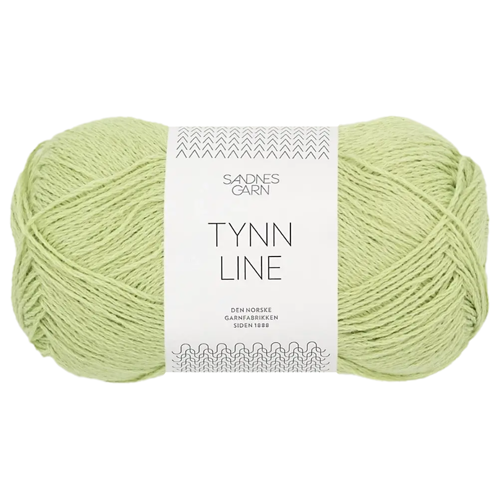 #Farbe_Sandnes Tynn Line | 9523 Lime Punch