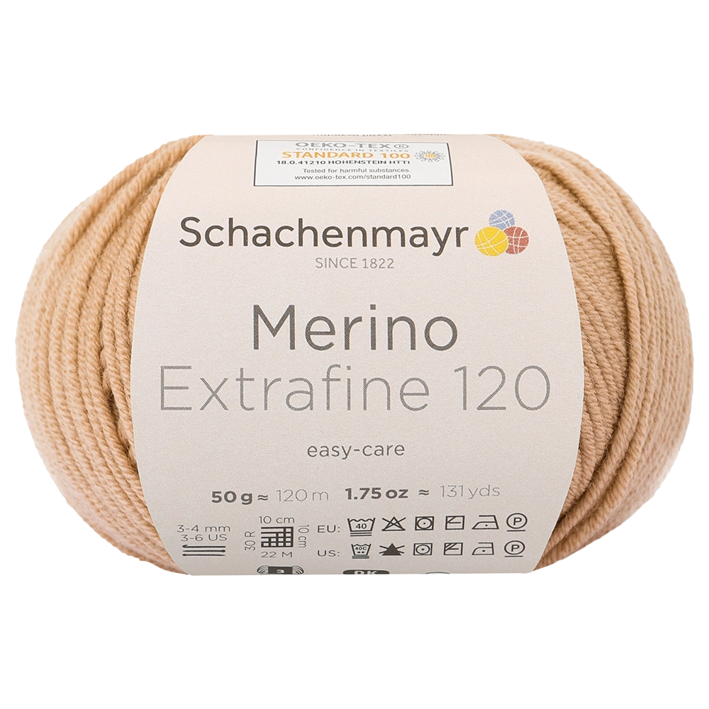 #Farbe_Schachenmayr Merino Extrafine 120 | 00105 Kamel