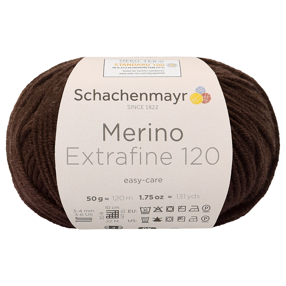 #Farbe_Schachenmayr Merino Extrafine 120 | 00112 Mocca