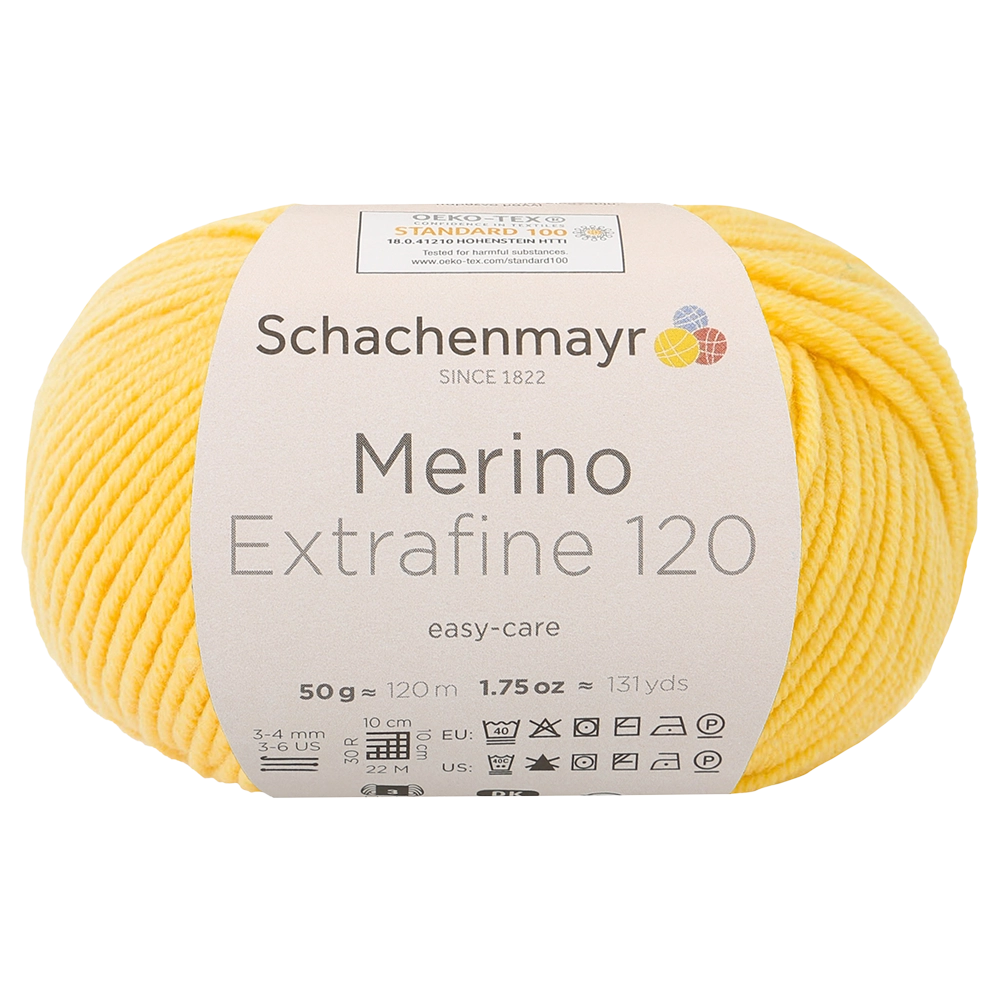 #Farbe_Schachenmayr Merino Extrafine 120 | 00120 Sonne