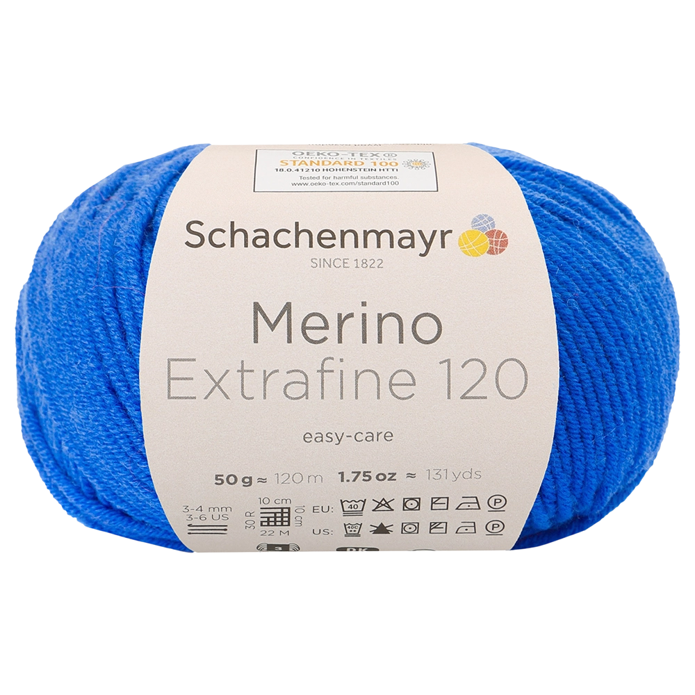 #Farbe_Schachenmayr Merino Extrafine 120 | 00151 Royal