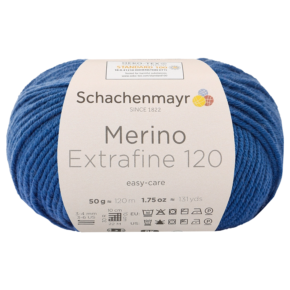 #Farbe_Schachenmayr Merino Extrafine 120 | 00154 Jeans