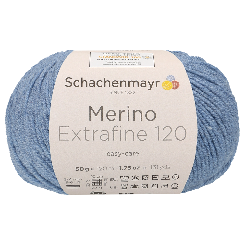 #Farbe_Schachenmayr Merino Extrafine 120 | 00156 Wolke meliert