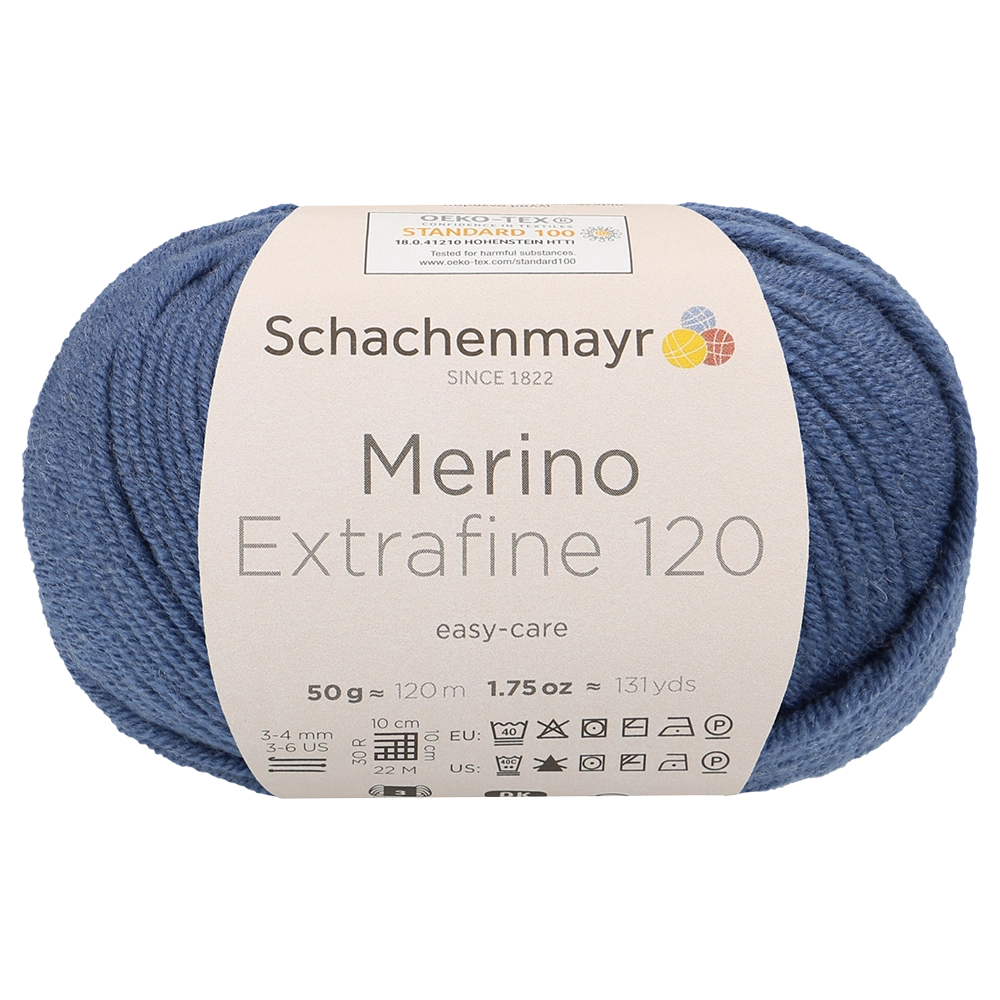 #Farbe_Schachenmayr Merino Extrafine 120 | 00159 Tinte