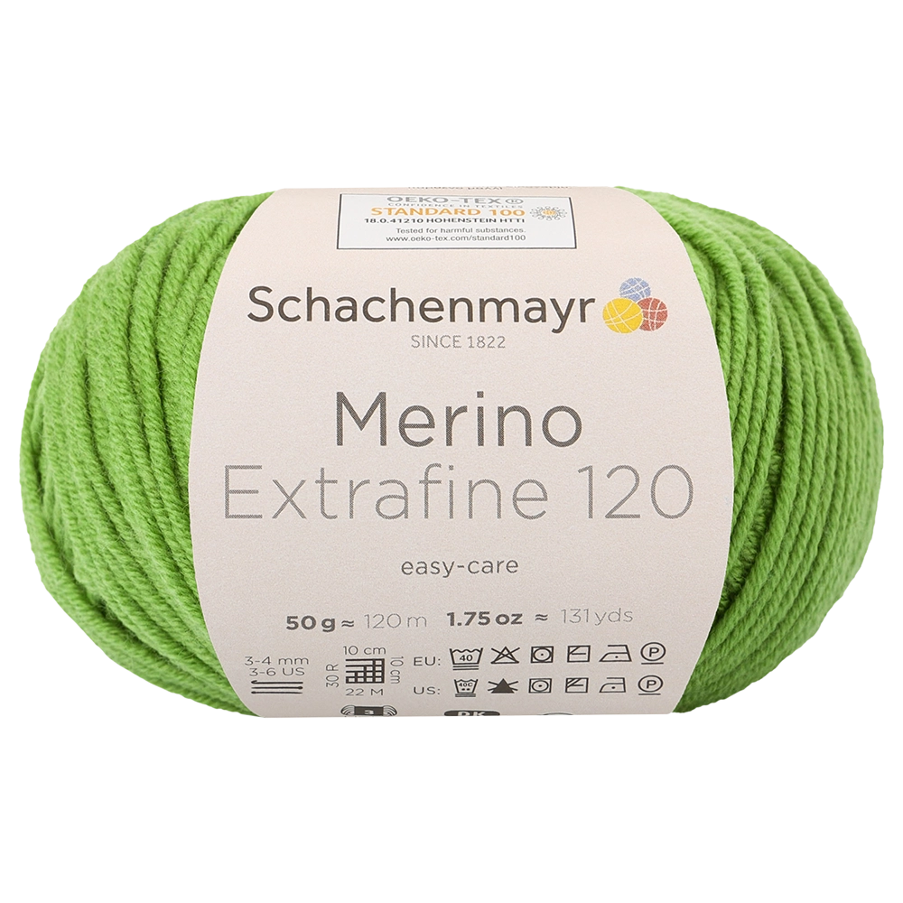 #Farbe_Schachenmayr Merino Extrafine 120 | 00173 Apfel