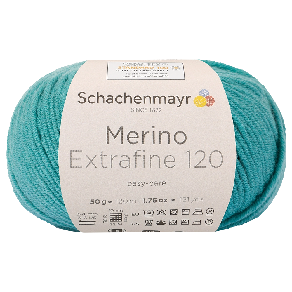 #Farbe_Schachenmayr Merino Extrafine 120 | 00176 Meergrün