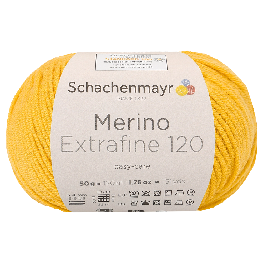 #Farbe_Schachenmayr Merino Extrafine 120 | 10123 Honig