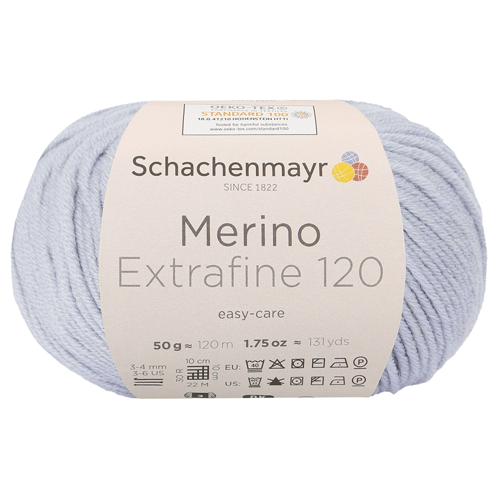 #Farbe_Schachenmayr Merino Extrafine 120 | 10192 Silver