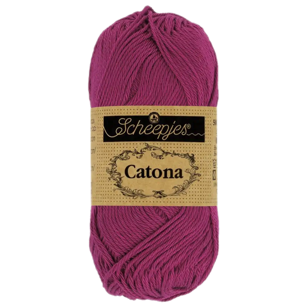 #Farbe_Scheepjes Catona | 128 Tyrian Purple