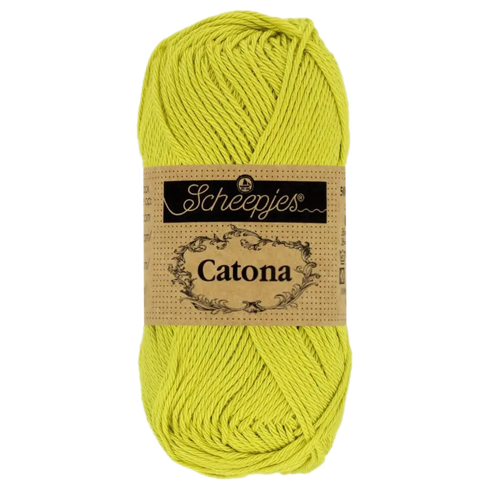 #Farbe_Scheepjes Catona | 245 Green Yellow
