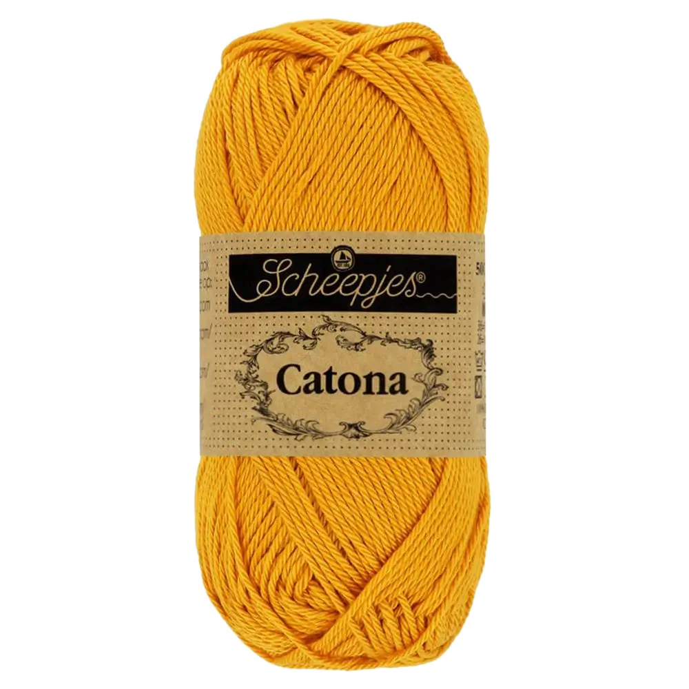 #Farbe_Scheepjes Catona | 249 Saffron