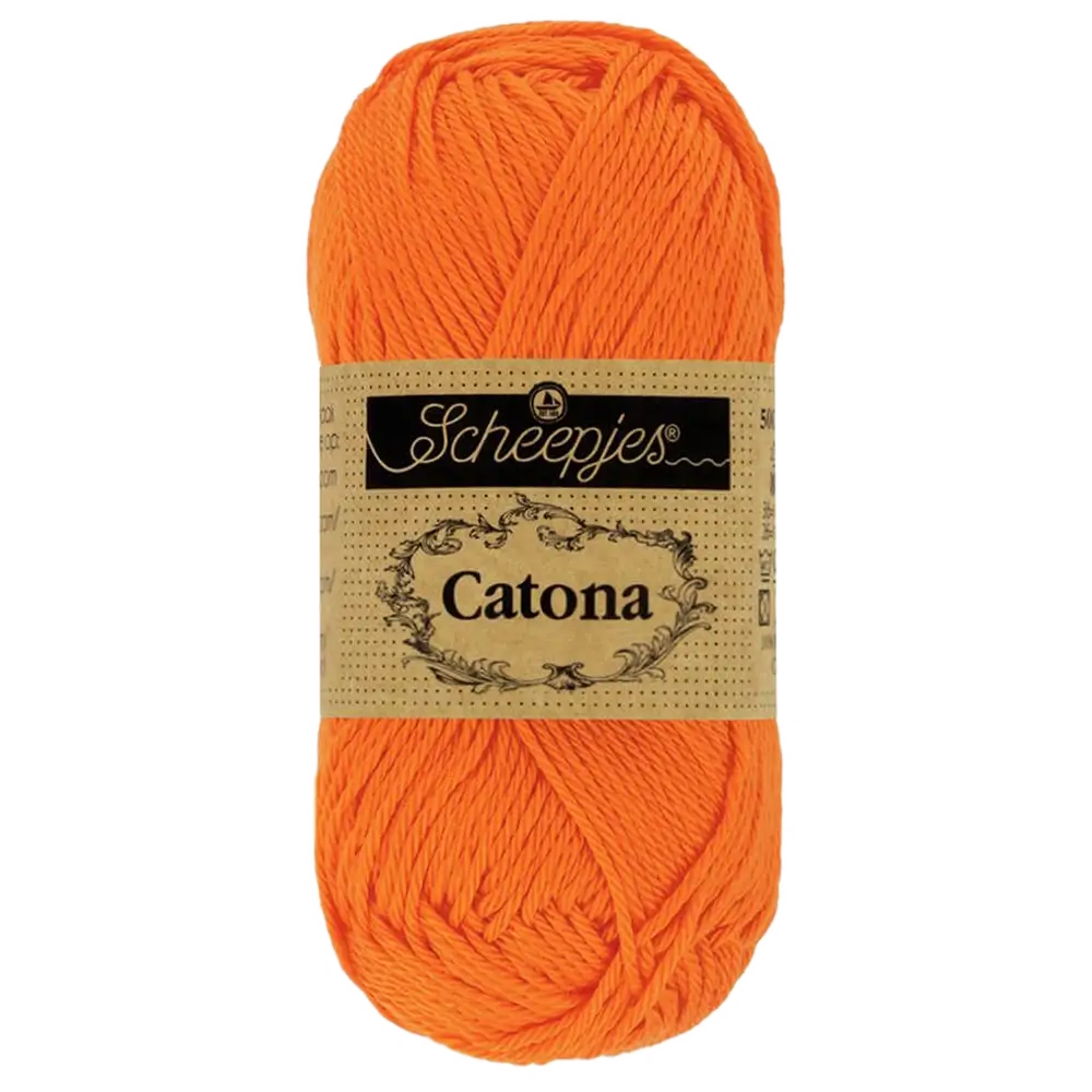 #Farbe_Scheepjes Catona | 281 Tangerine