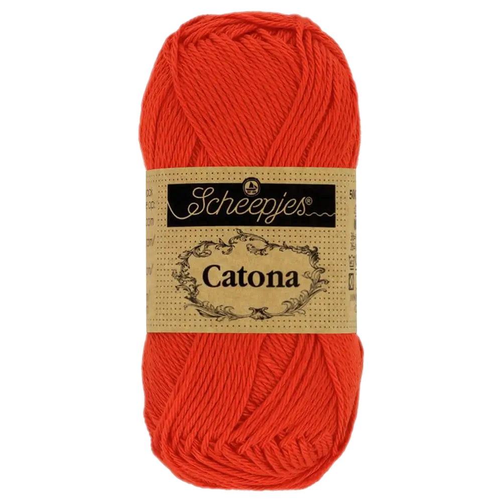 #Farbe_Scheepjes Catona | 390 Poppy Rose