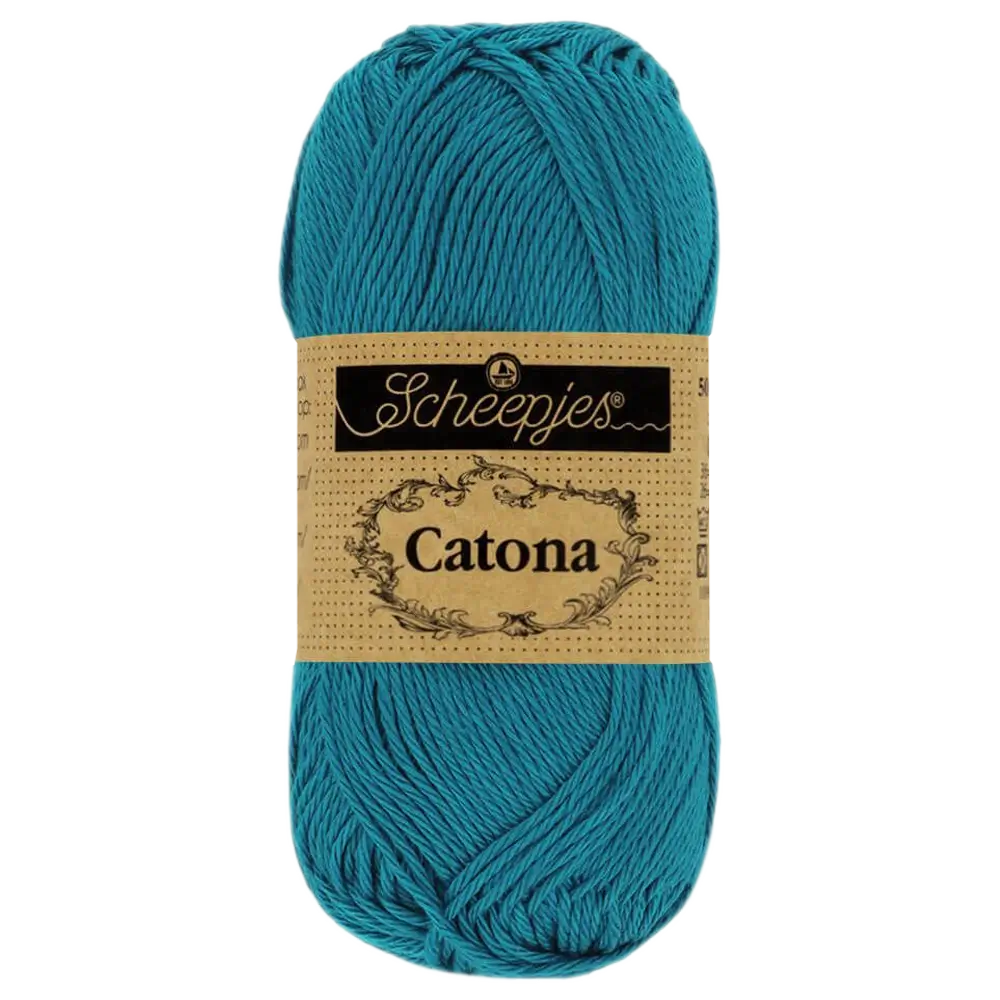 #Farbe_Scheepjes Catona | 400 Petrol Blue