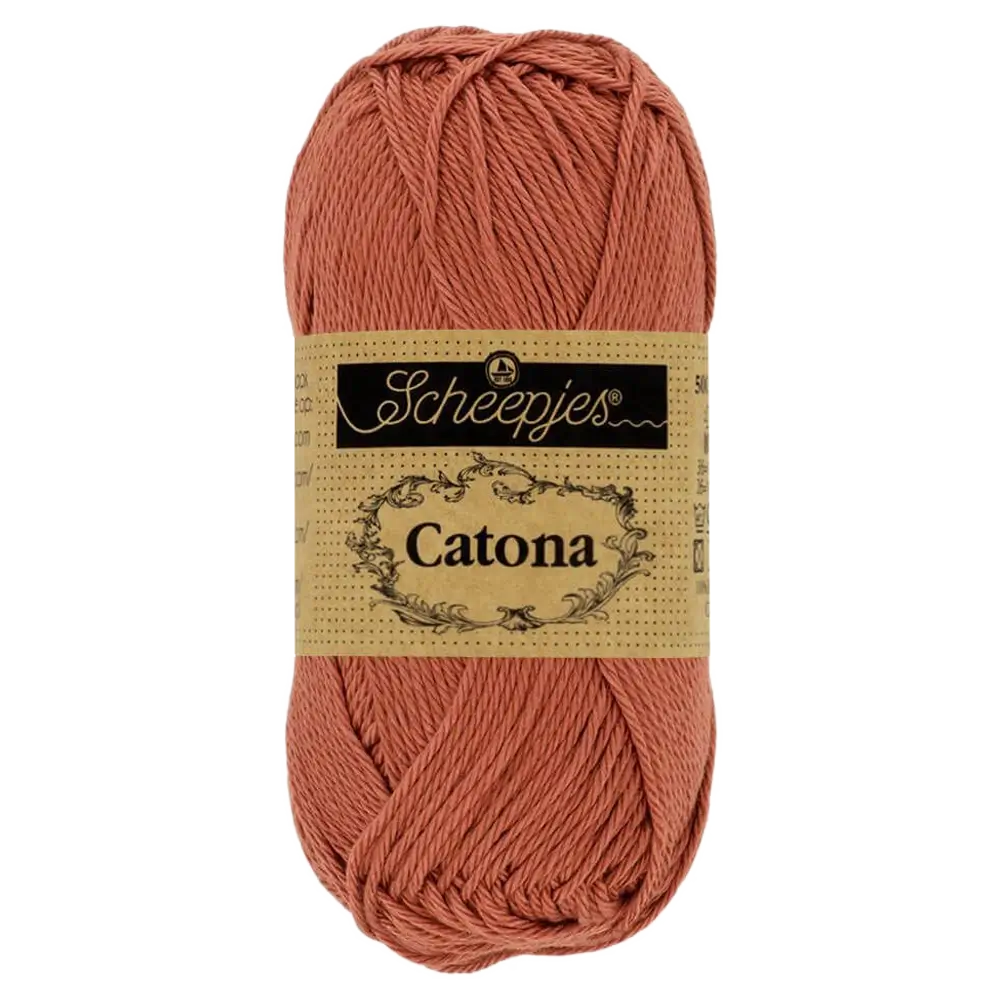#Farbe_Scheepjes Catona | 504 Brick Red