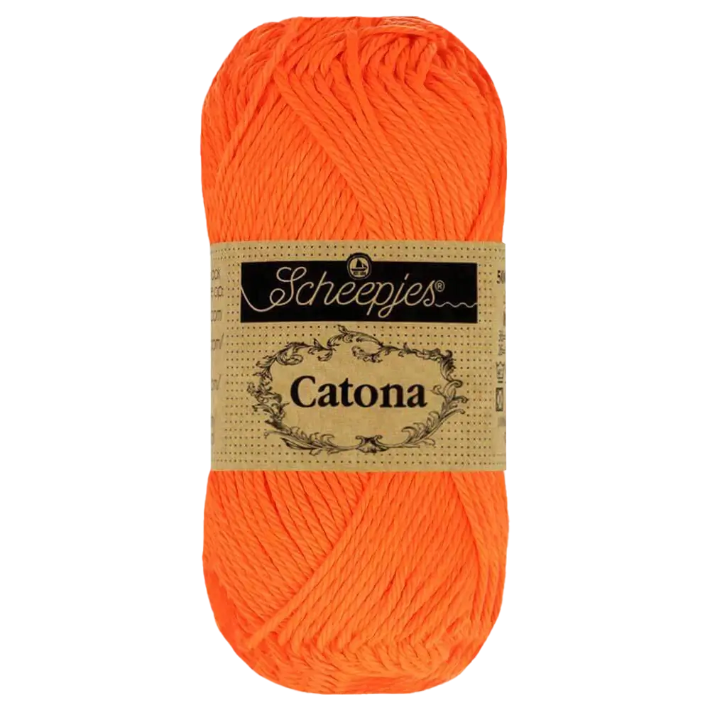 #Farbe_Scheepjes Catona | 603 Neonorange