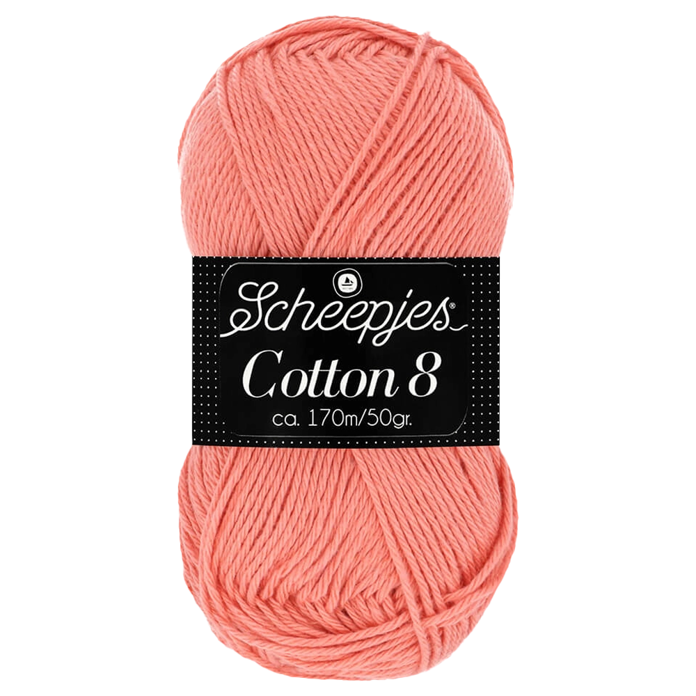 #Farbe_Scheepjes Cotton 8 | 850 Apricot