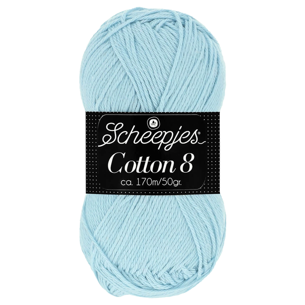 #Farbe_Scheepjes Cotton 8 | 652 Aquamarin