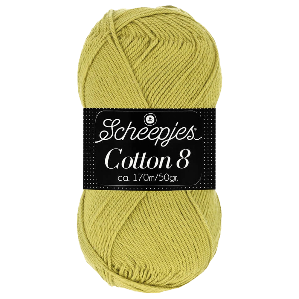 #Farbe_Scheepjes Cotton 8 | 669 Maigrün