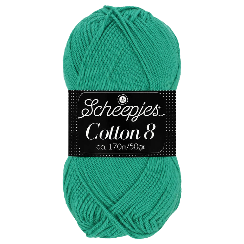 #Farbe_Scheepjes Cotton 8 | 723 Farn