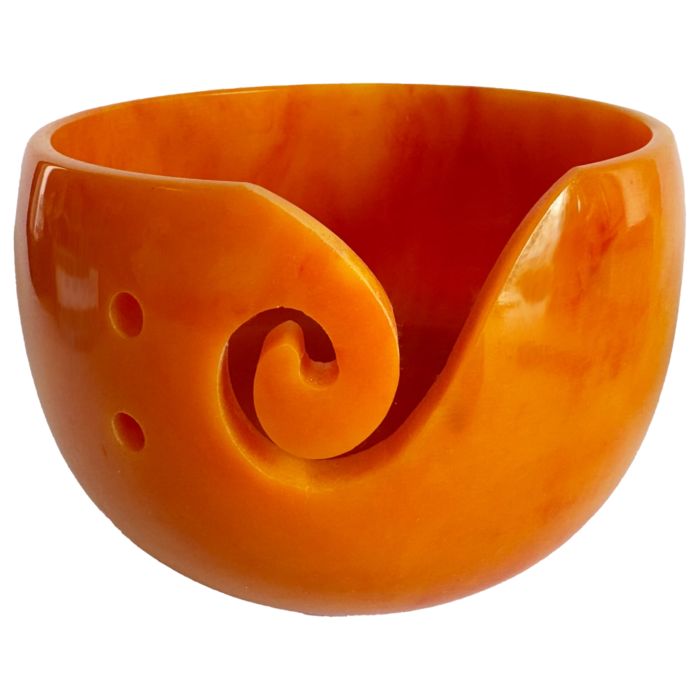 #Farbe_Scheepjes Garnschale Marmoriert | Orange