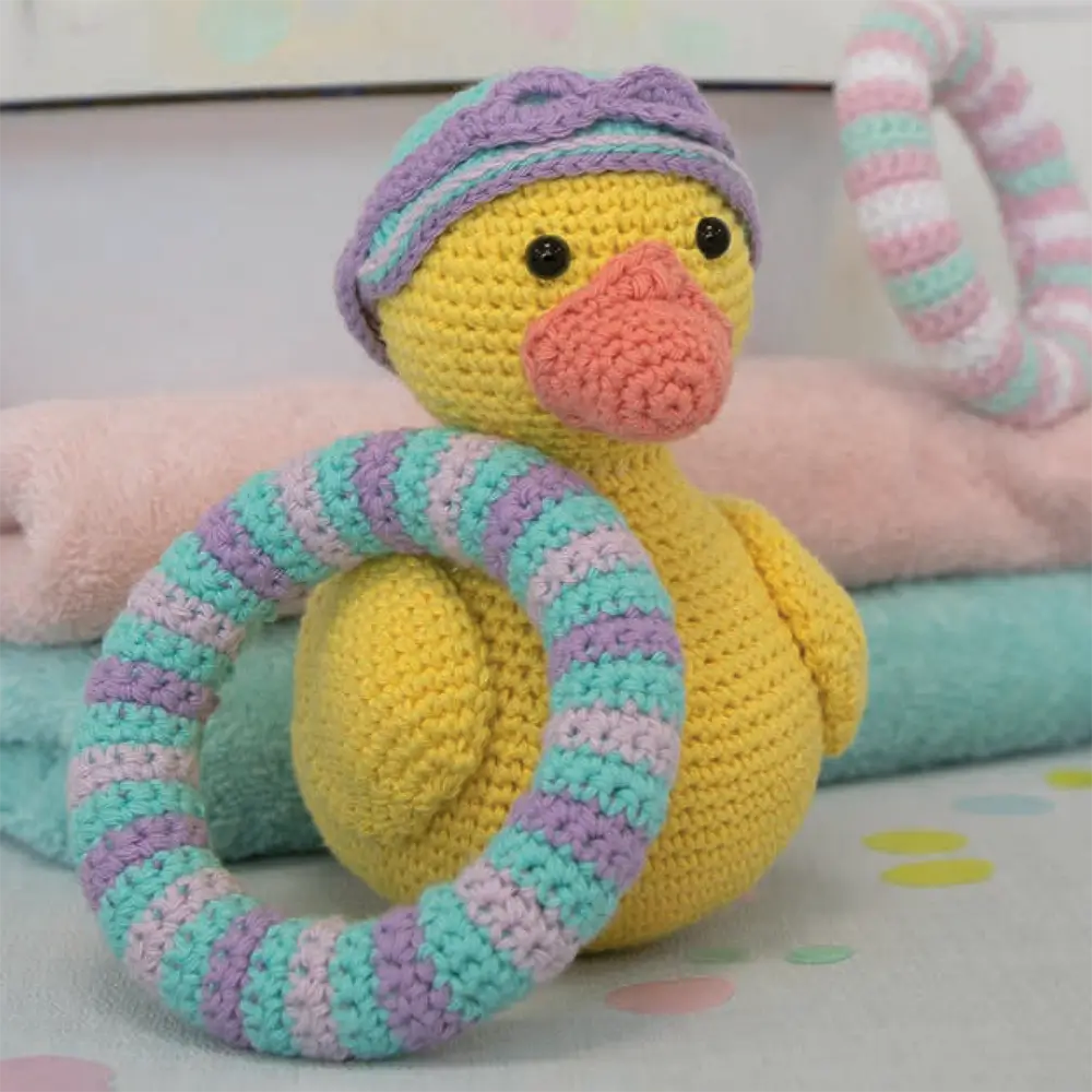 Amigurumi Bathing Duck (Häkelset)