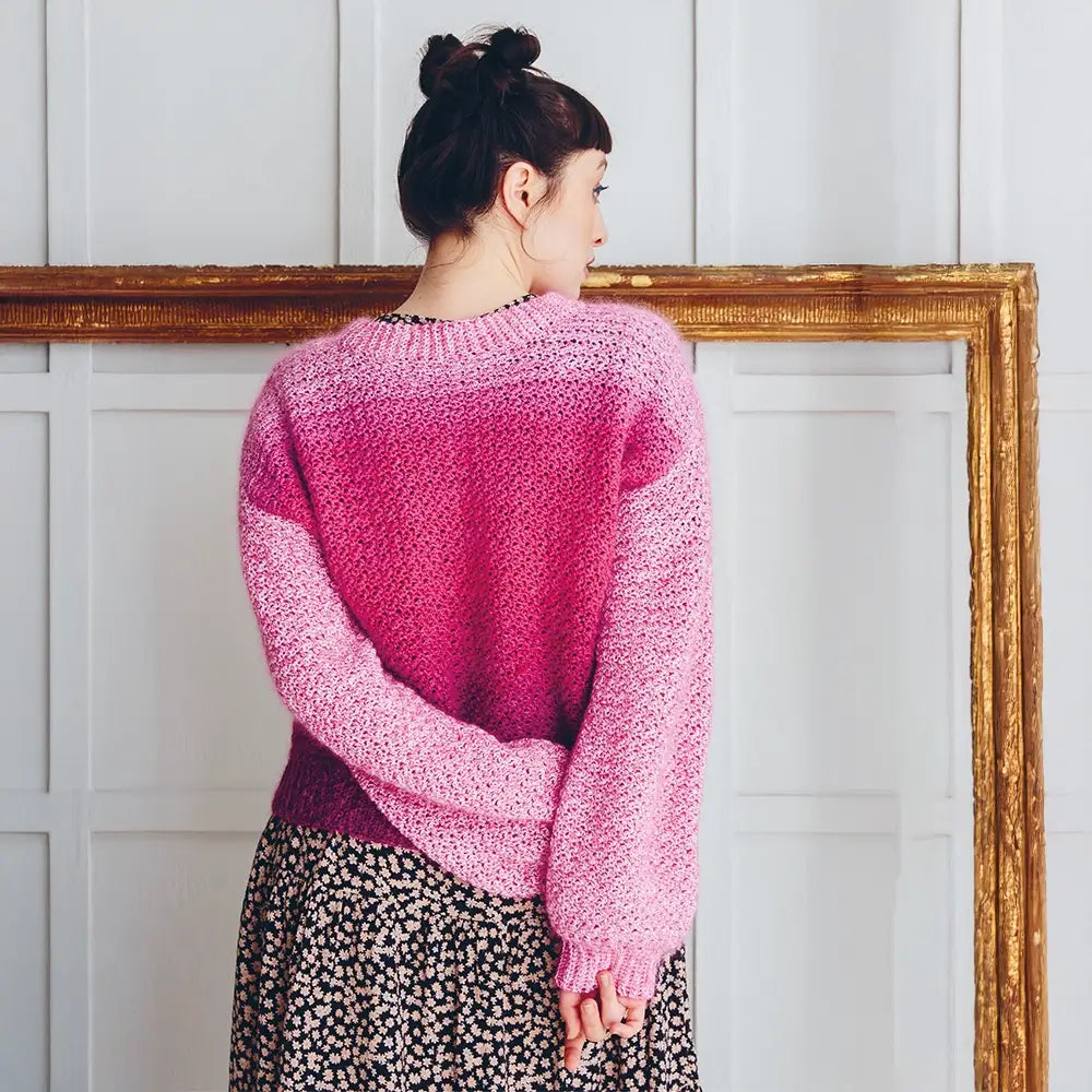 Pullover Sorbet Sweater (Häkelset)