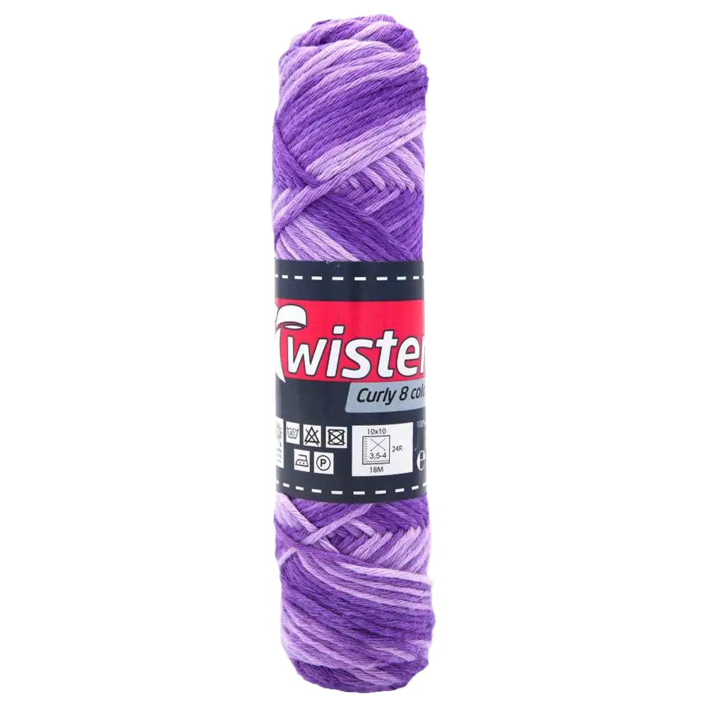 #Farbe_Twister Curly 8 Color | 101 Flieder-Lila