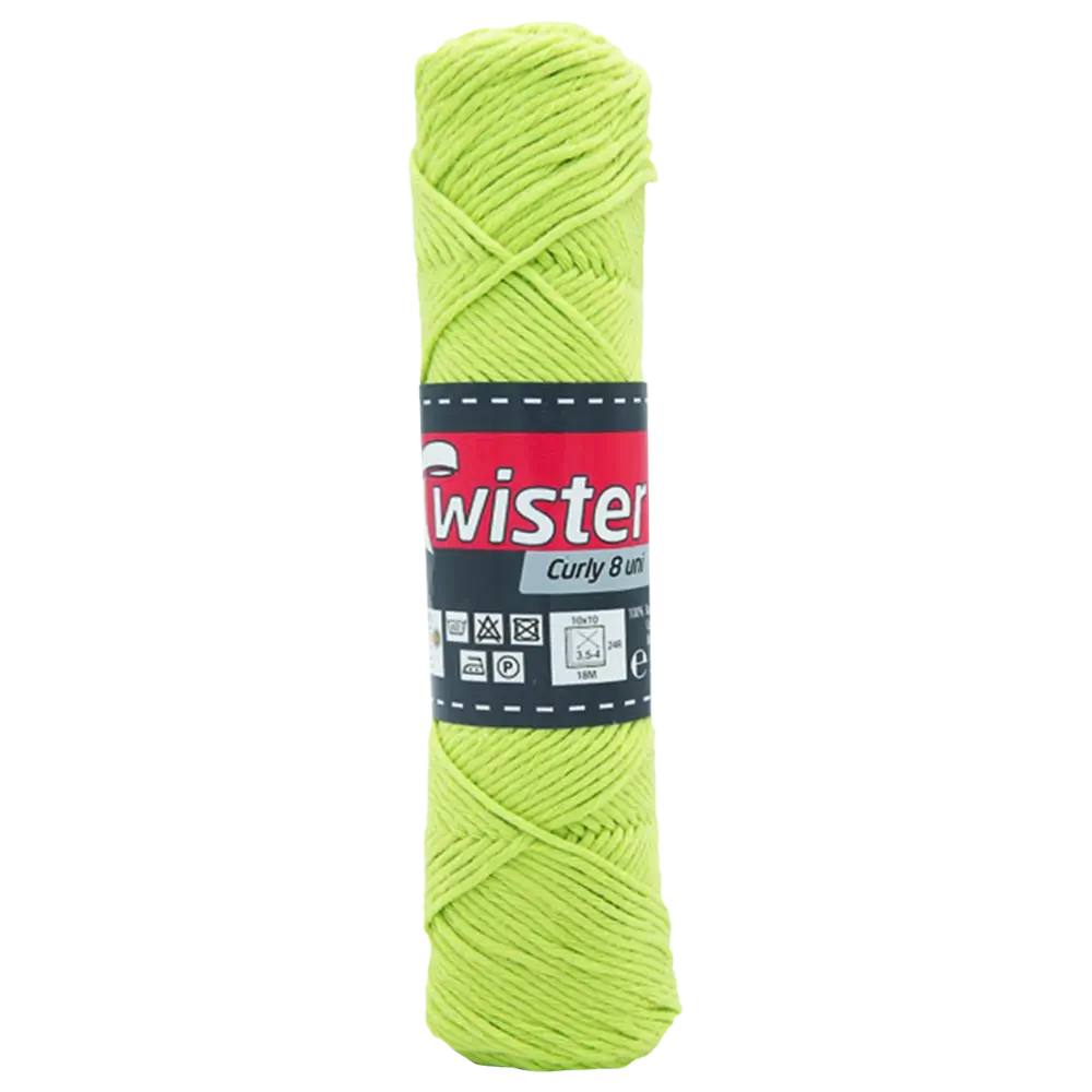 #Farbe_Twister Curly 8 uni | 71 Pisatazie